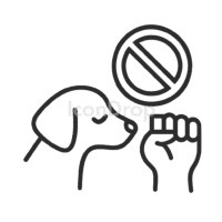 Animal Abuse Icon Outline