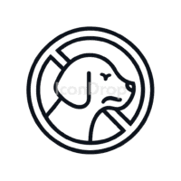 Animal Cruelty Icon Outline