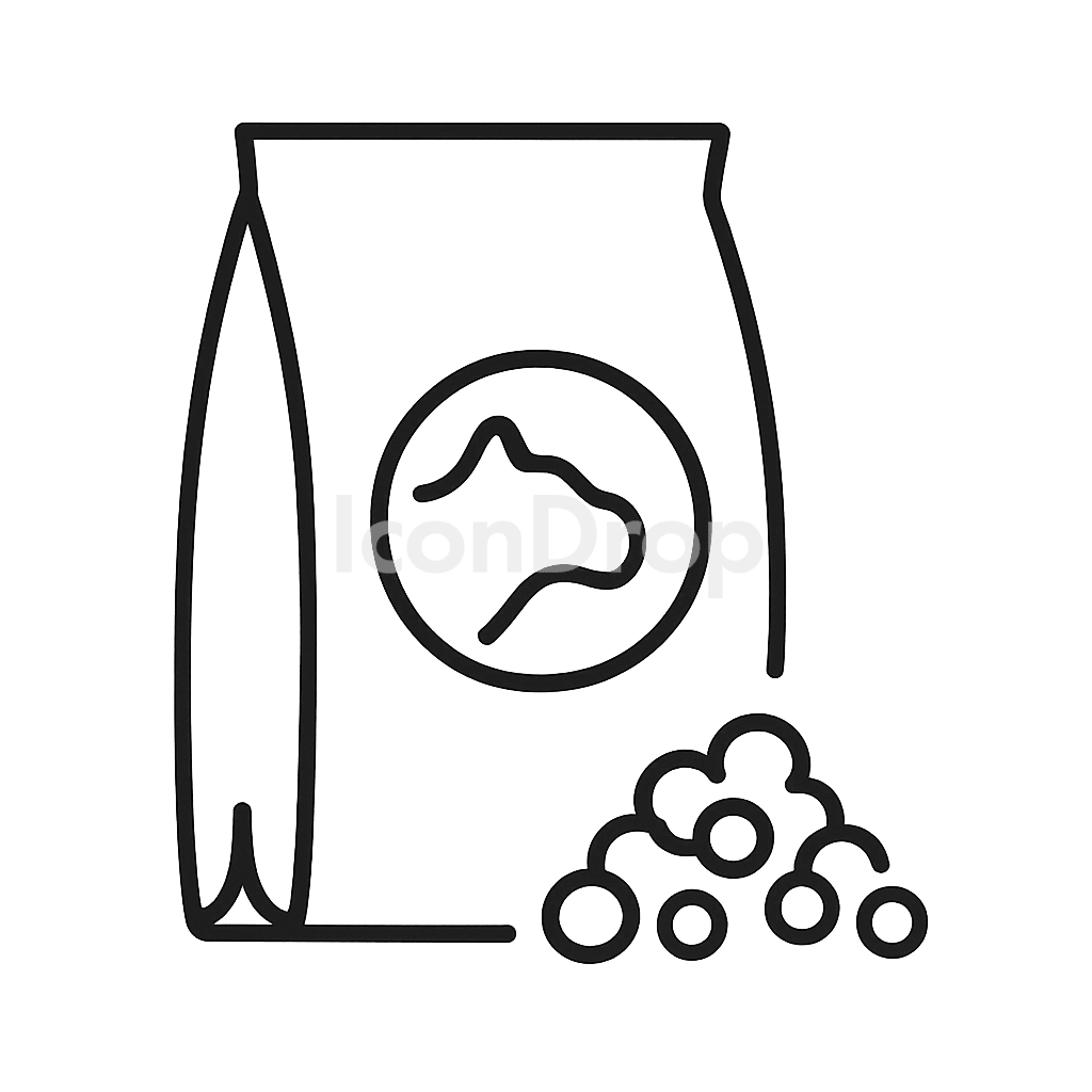 Animal Feed Icon Outline
