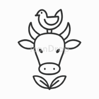 Animal Husbandry Icon Outline