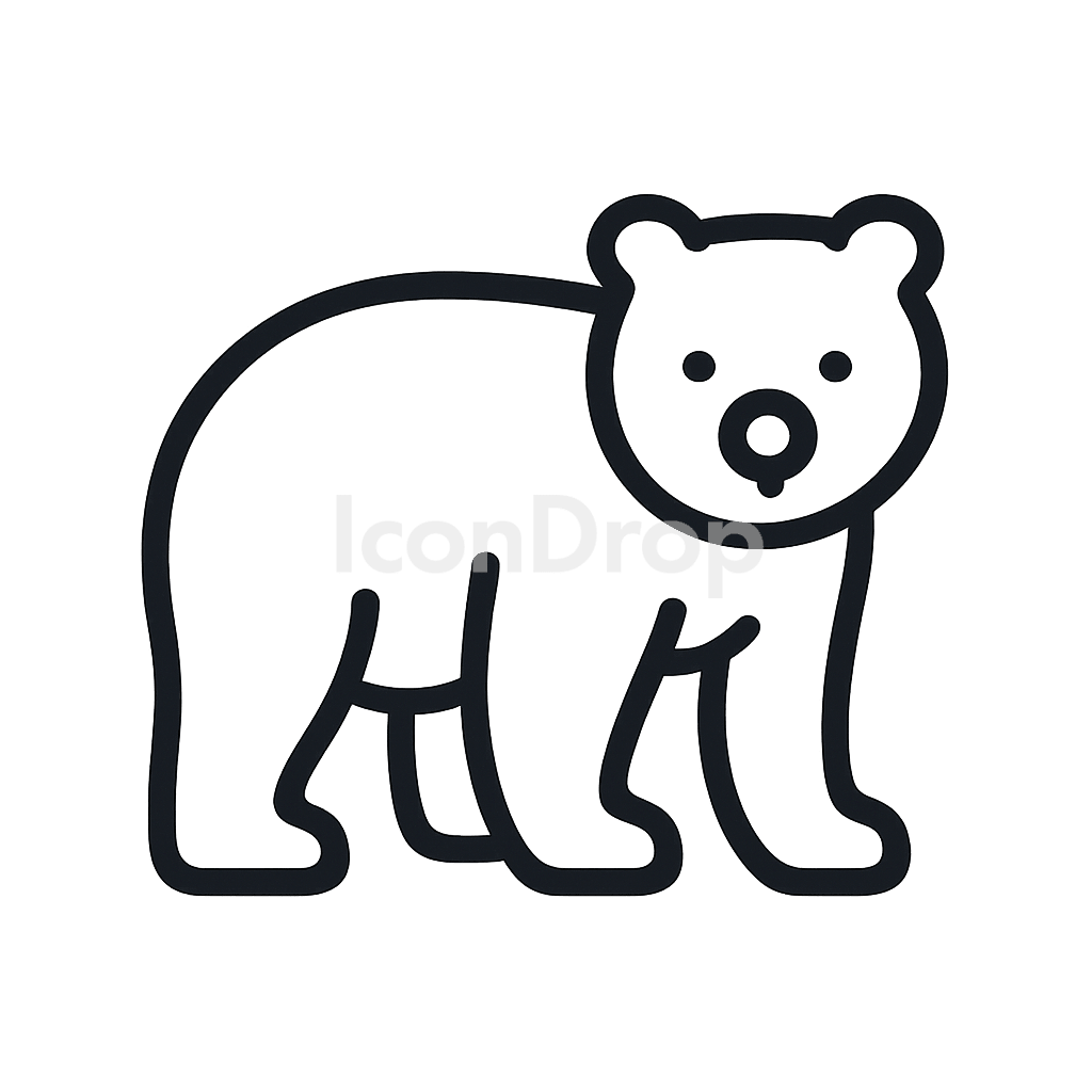 Animal Icon Outline