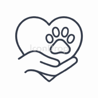 Animal Rights Icon Outline