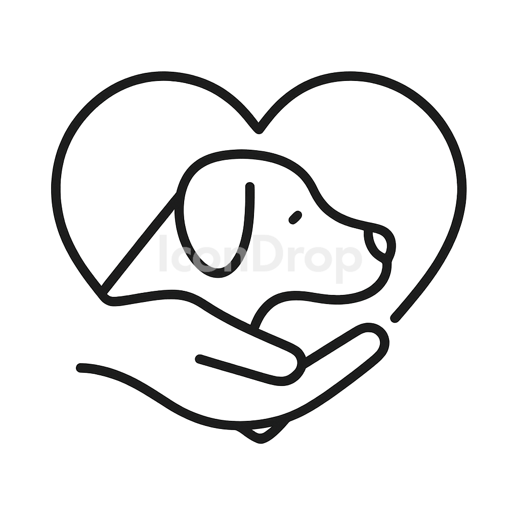 動物福祉のアイコン アウトライン