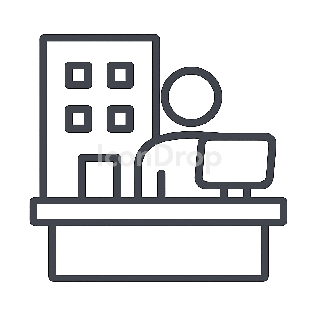 Backoffice Icon Outline