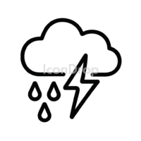 Bad Weather Icon Outline