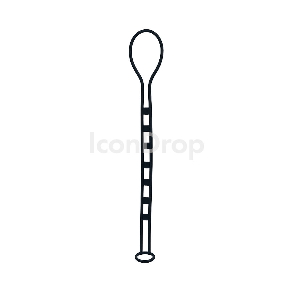 Bar Spoon Icon Outline