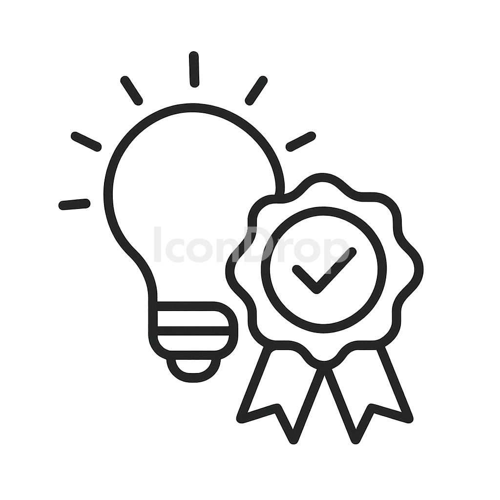 Best Practice Icon Outline