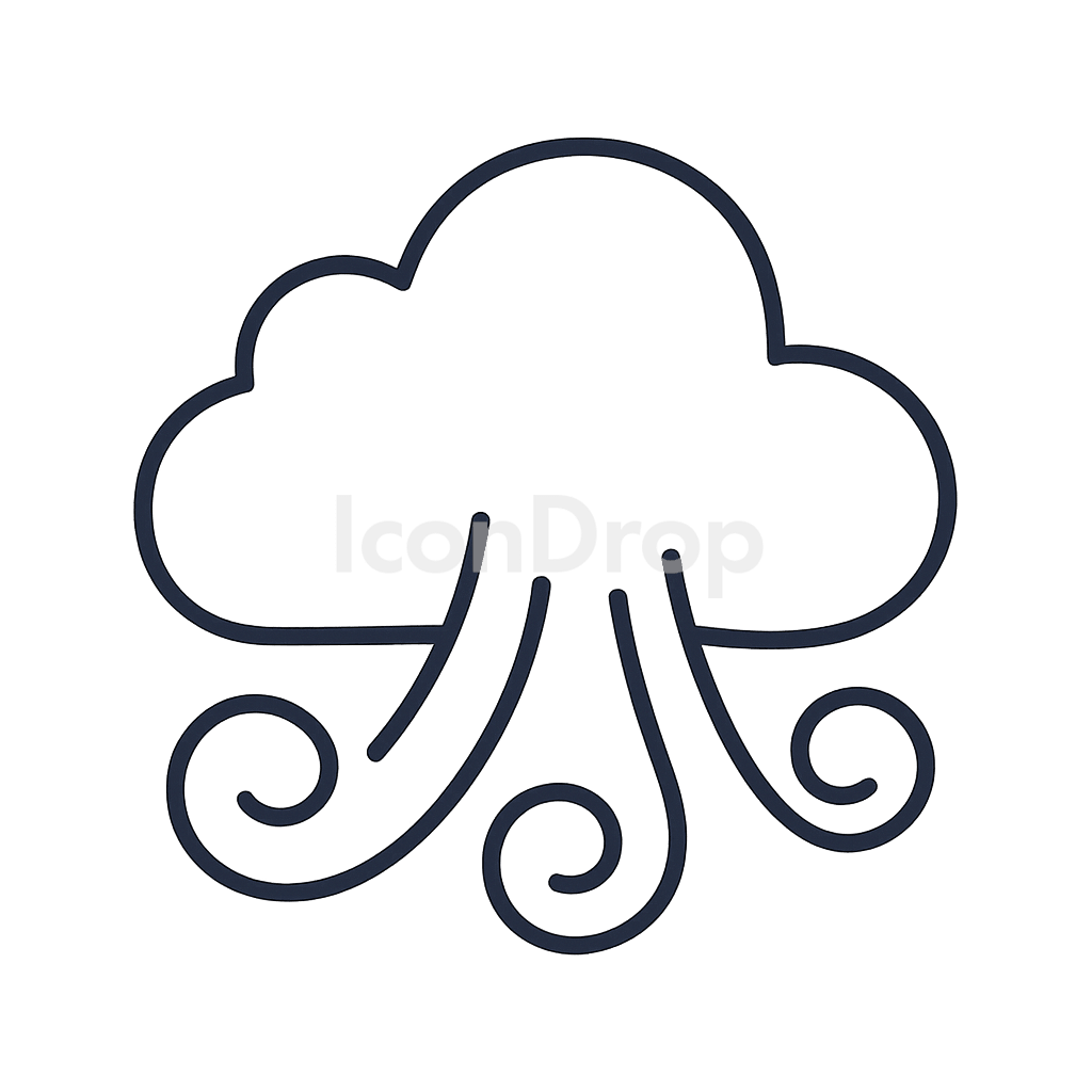 Big Sky Icon Outline