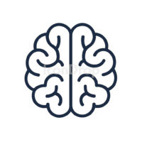 Brain Icon Outline