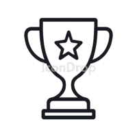 Champion Cup Icon Outline