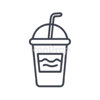 Chocolate Drink Icon Outline