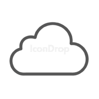 Cloud Formation Icon Outline