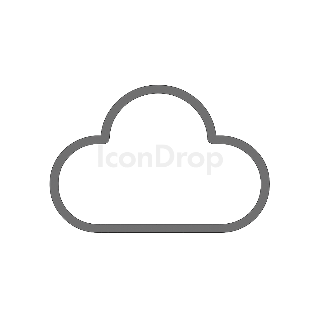 Cloud Icon Outline