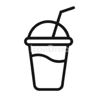 Cold Drink Icon Outline