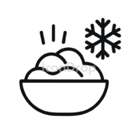 Cold Food Icon Outline