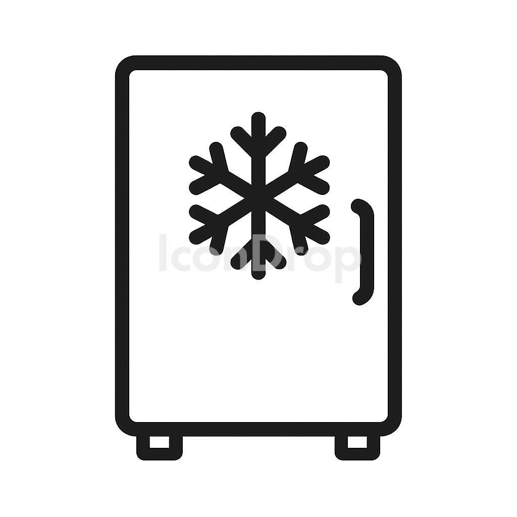 Cold Storage Icon Outline