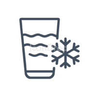 Cold Water Icon Outline