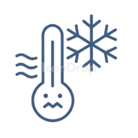 Cold Weather Icons Outline