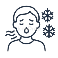 Common Cold Icon Outline