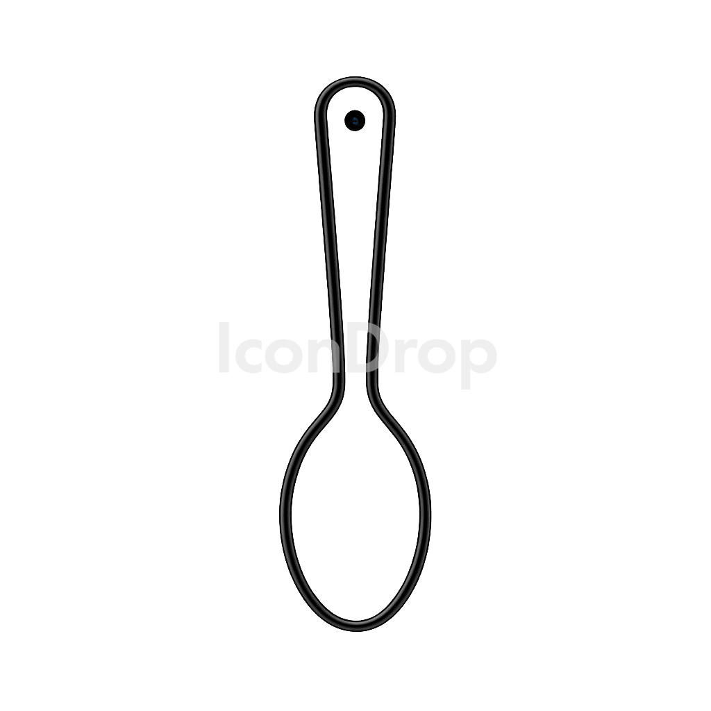 Cooking Spoon Icon Outline