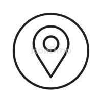 Current Location Icon Outline