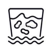 Dirty Water Icon Outline
