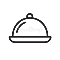 Dish Icon Outline