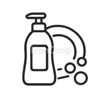 Dish Soap Icon Outline