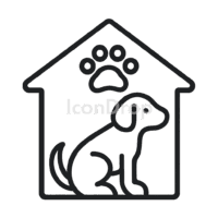 Dog Daycare Icon Outline