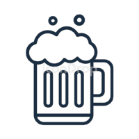 Drink Beer Icon Outline