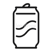 Drink Can Icon Outline