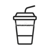 Drink Cup Icon Outline