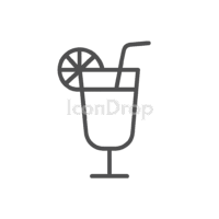 Drink Glass Icon Outline