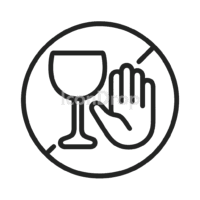 Drink Responsibly Icon Outline