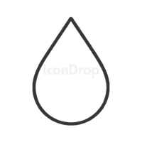 Drop Of Water Icon Outline