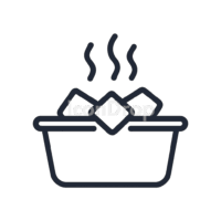 Dry Ice Icon Outline