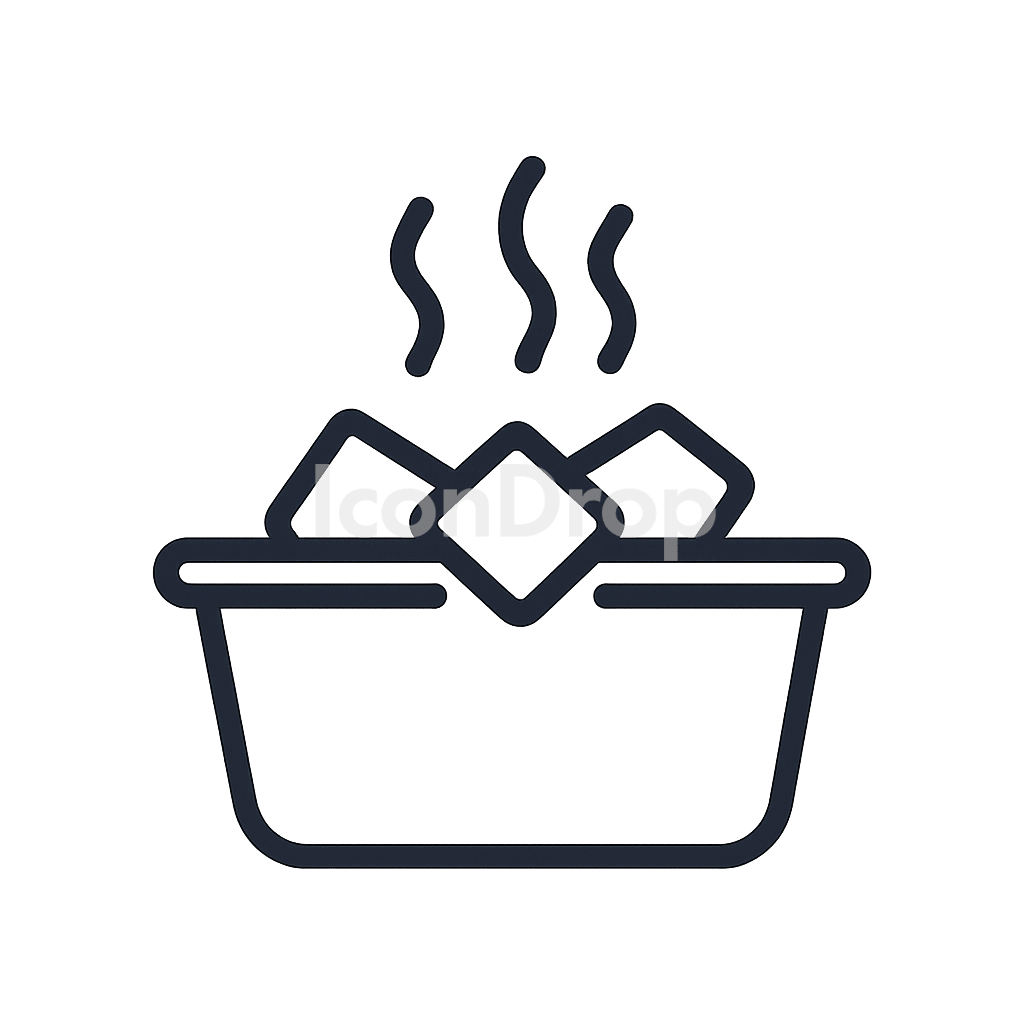 Dry Ice Icon Outline
