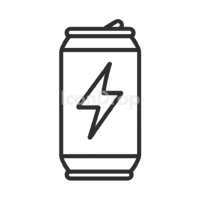 Energy Drink Can Icon Outline