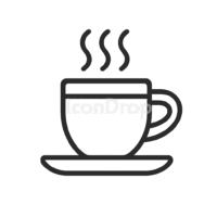 Espresso Cup Icon Outline