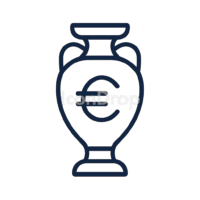 Euro Cup Icon Outline