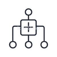 ツリー展開のアイコン(アウトライン)