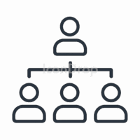 Family Tree Icon Outline