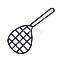 Fish Net Icon Outline