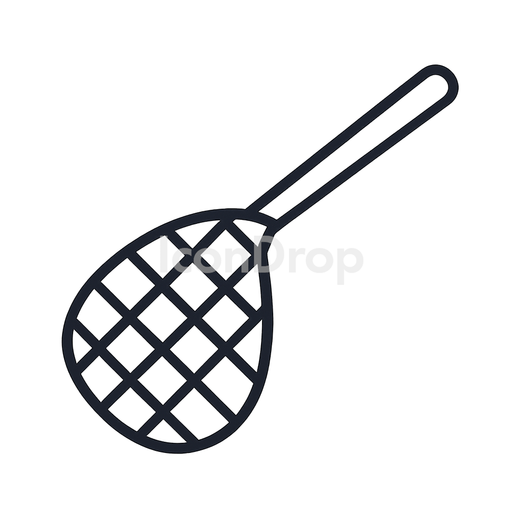 Fish Net Icon Outline