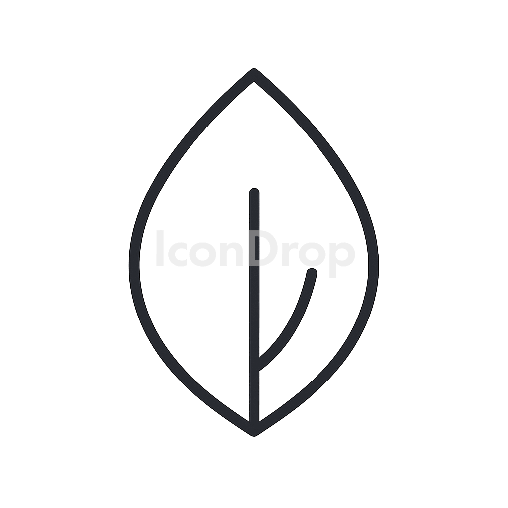 花びらのアイコン アウトライン