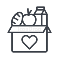 Food Aid Icon Outline