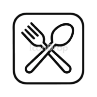 Food App Icon Outline