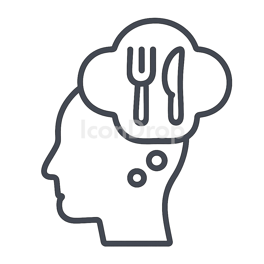 Food For Thought Icon Outline