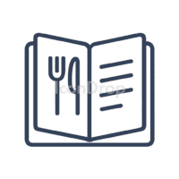 Food Menu Icon Outline