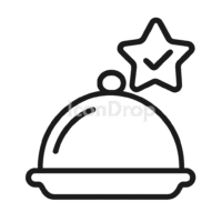 Food Quality Icon Outline